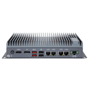 ARBOR SB-244-1N97 Fanless Computer with Intel Alder Lake N97 CPU, 3x 2.5 GbE LAN, 1x GbE LAN, 4 GB memory, multiple I/O